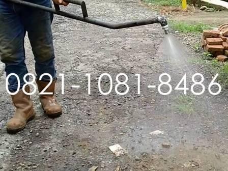 semprot aspal pada mini asphalt sprayer